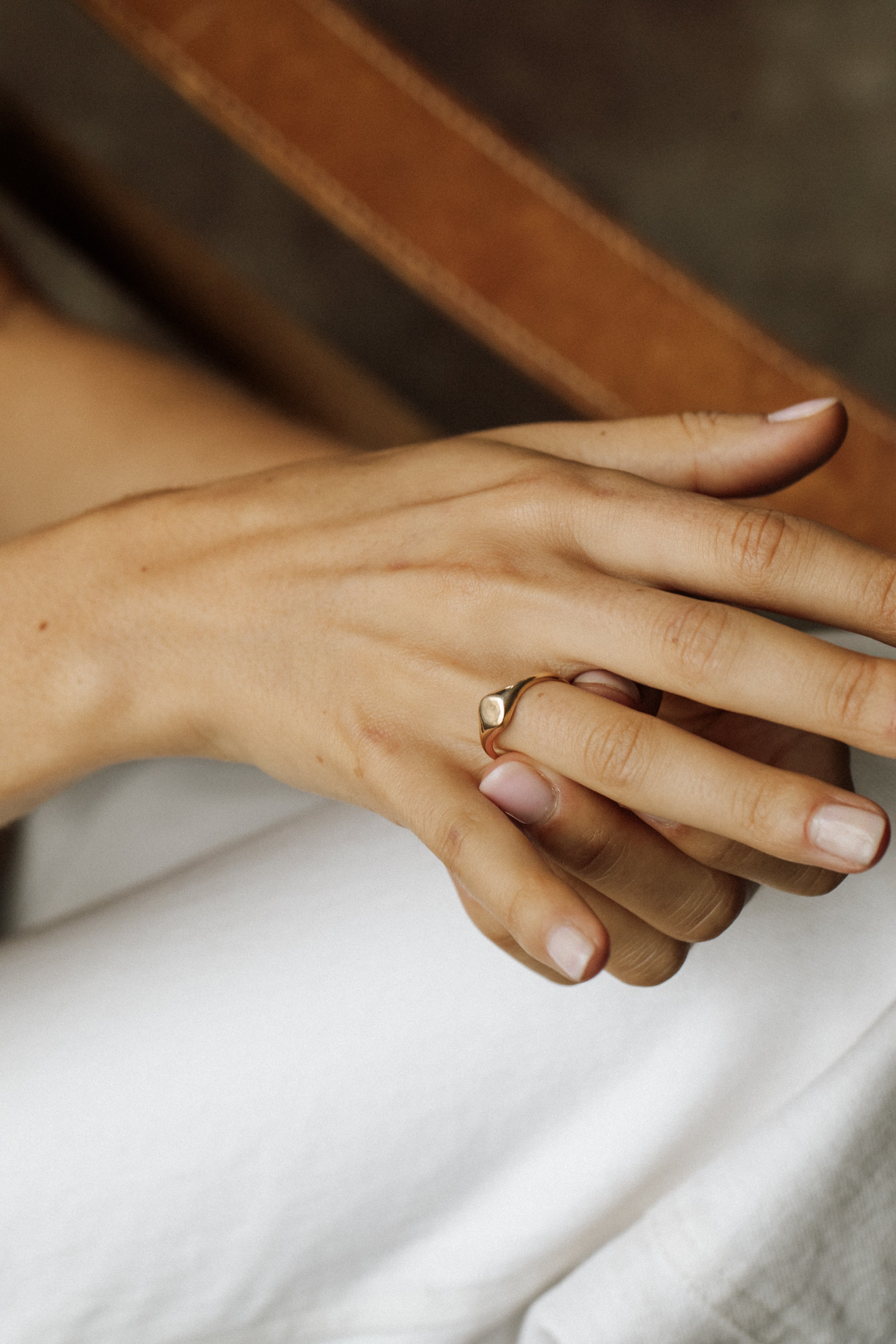 In favour of matching best friend rings