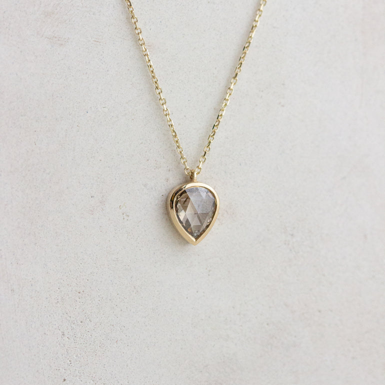 Champagne Diamond Necklace