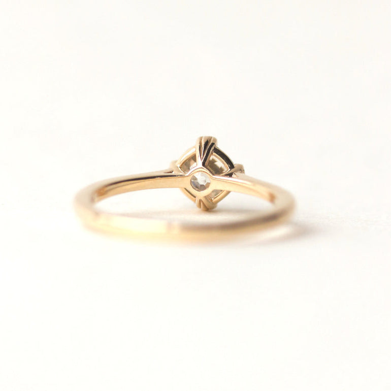 Round Solitaire Engagement Ring