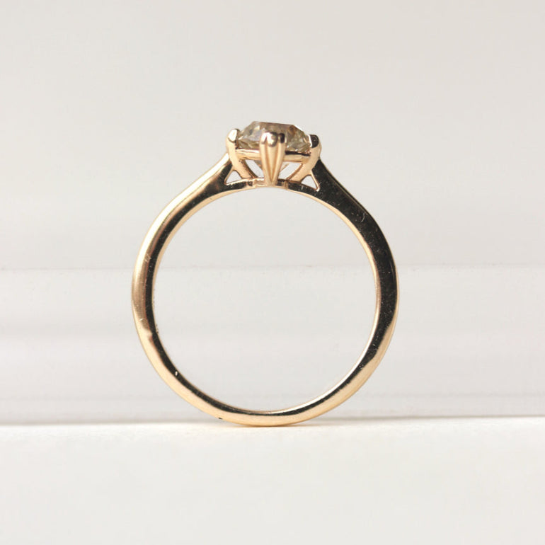 Round Solitaire Engagement Ring