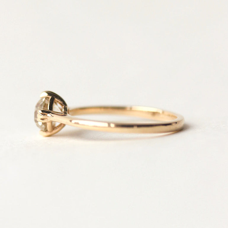 Round Solitaire Engagement Ring
