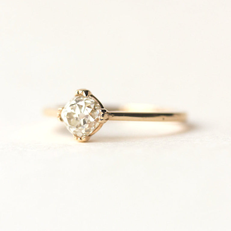 Round Solitaire Engagement Ring