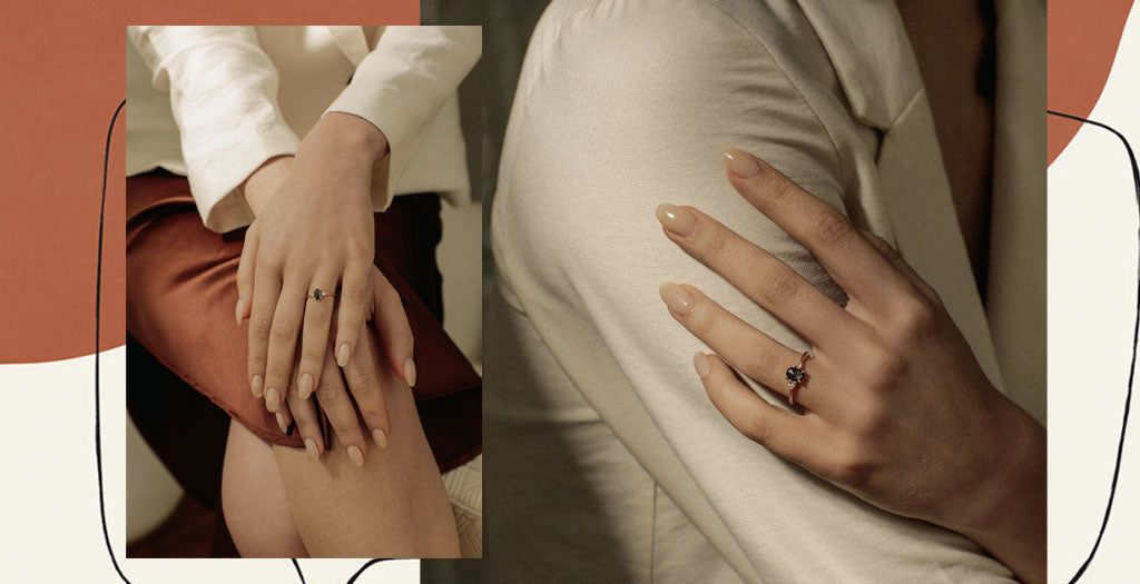 Oval engagement rings are having a moment