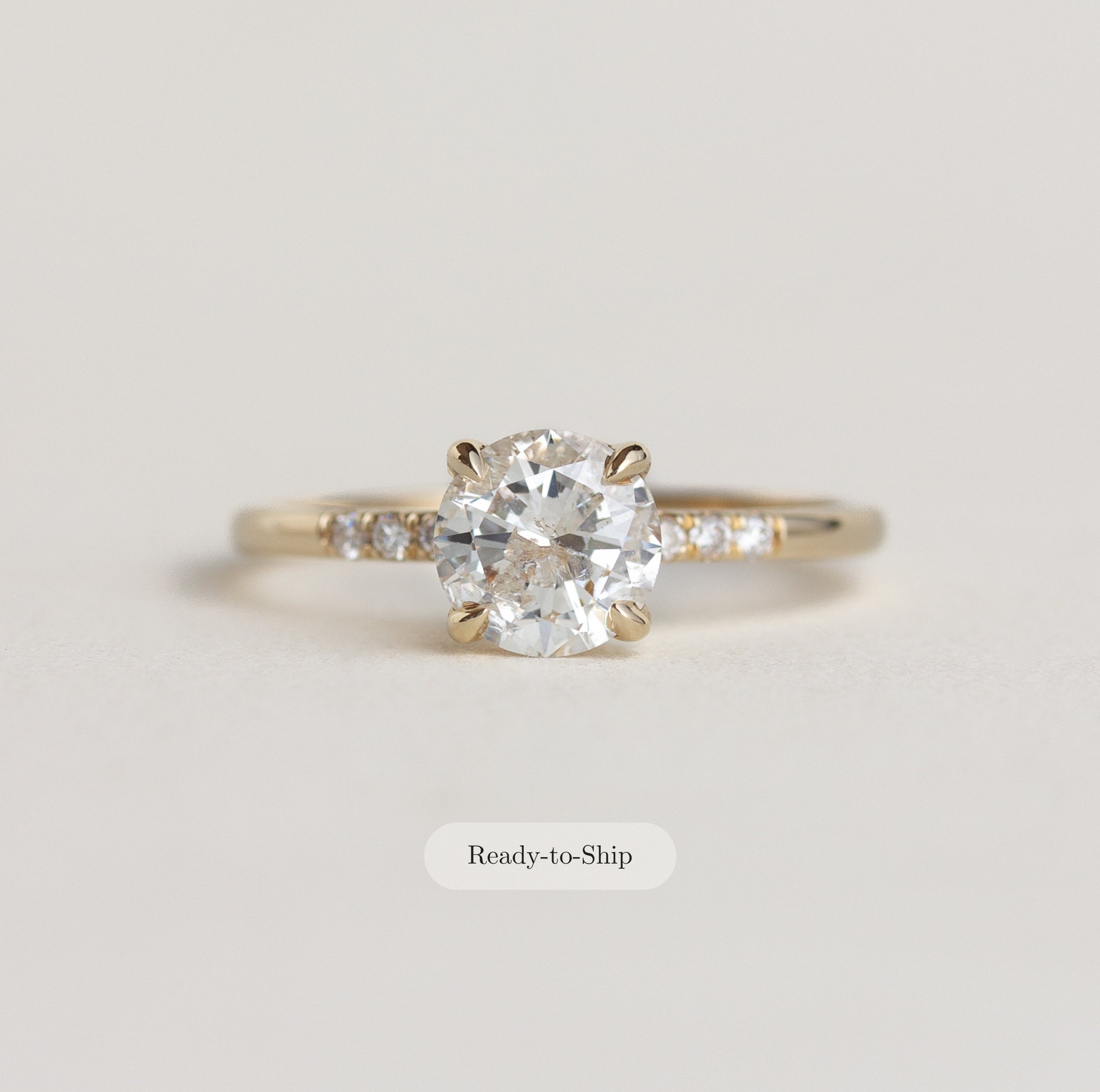 Round Diamond Engagement Ring