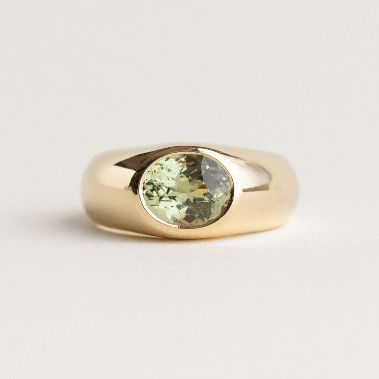 East-West Signet Ring