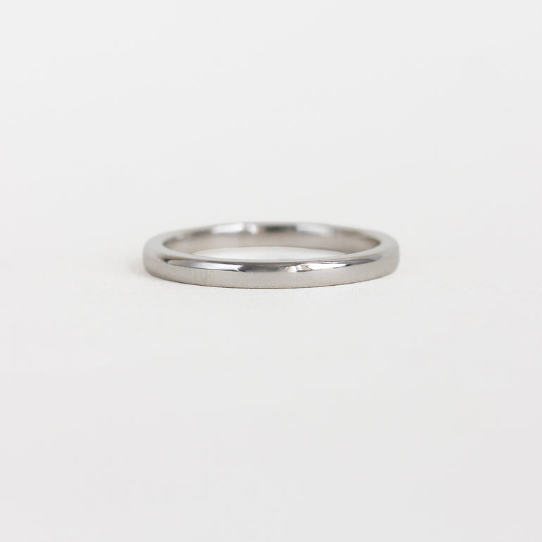 flat edge platinum vintage band