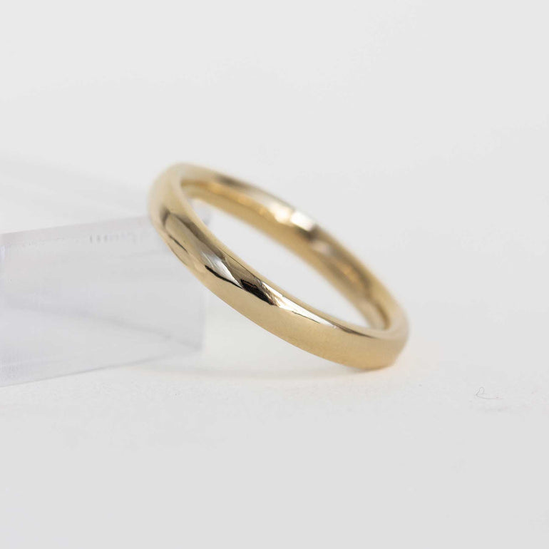 Vintage 18K Yellow Gold Wedding Band