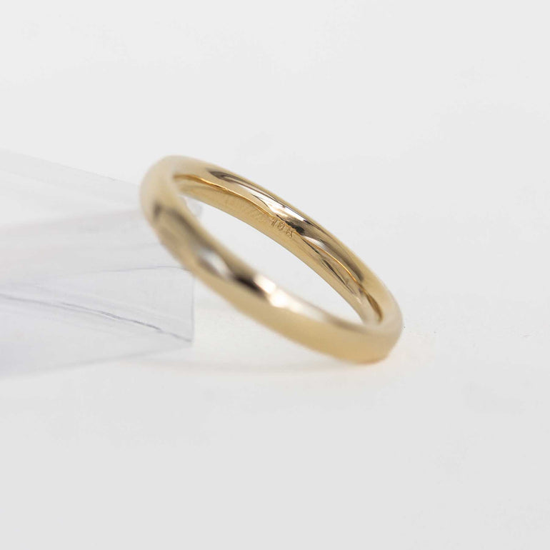 Vintage 18K Yellow Gold Wedding Band