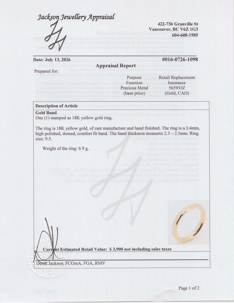 Gibbons Ring Appraisal