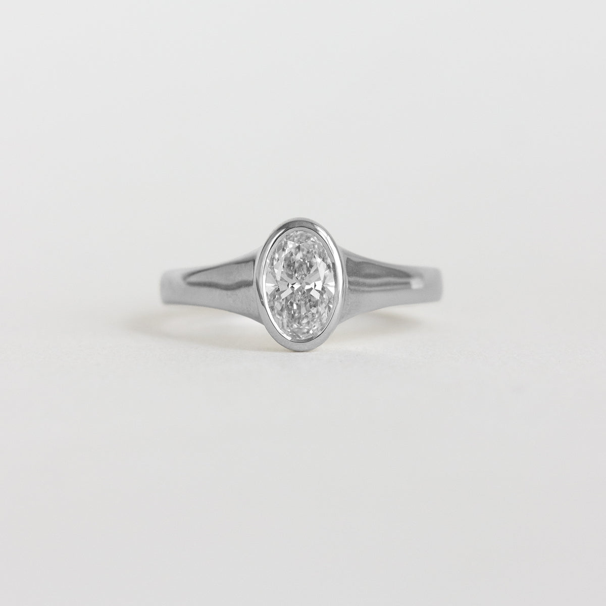 Oval Bezel Signet Ring