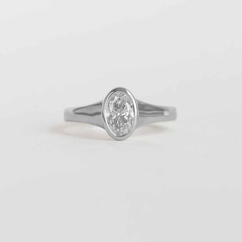 Oval Bezel Signet Ring