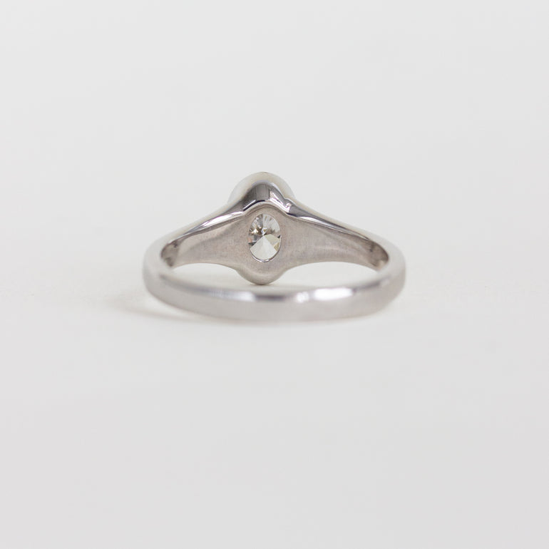 Oval Bezel Signet Ring