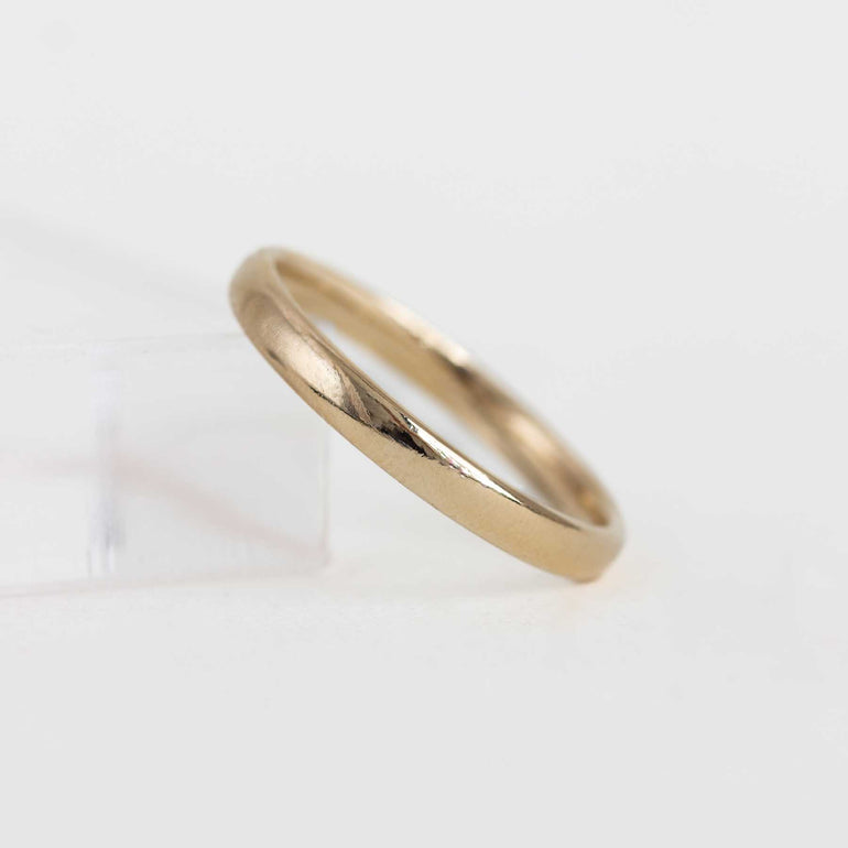 Classic Yellow Gold Wedding Band