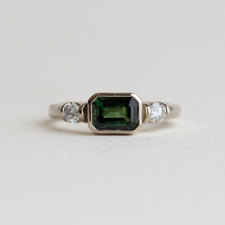 East-West Engagement Ring