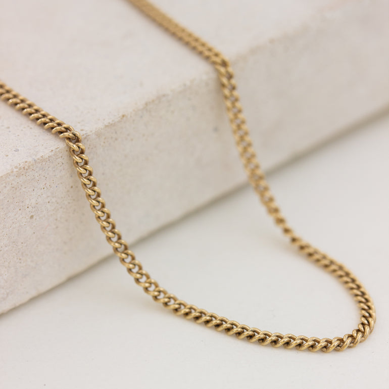 Curb Chain 10K Gold (19