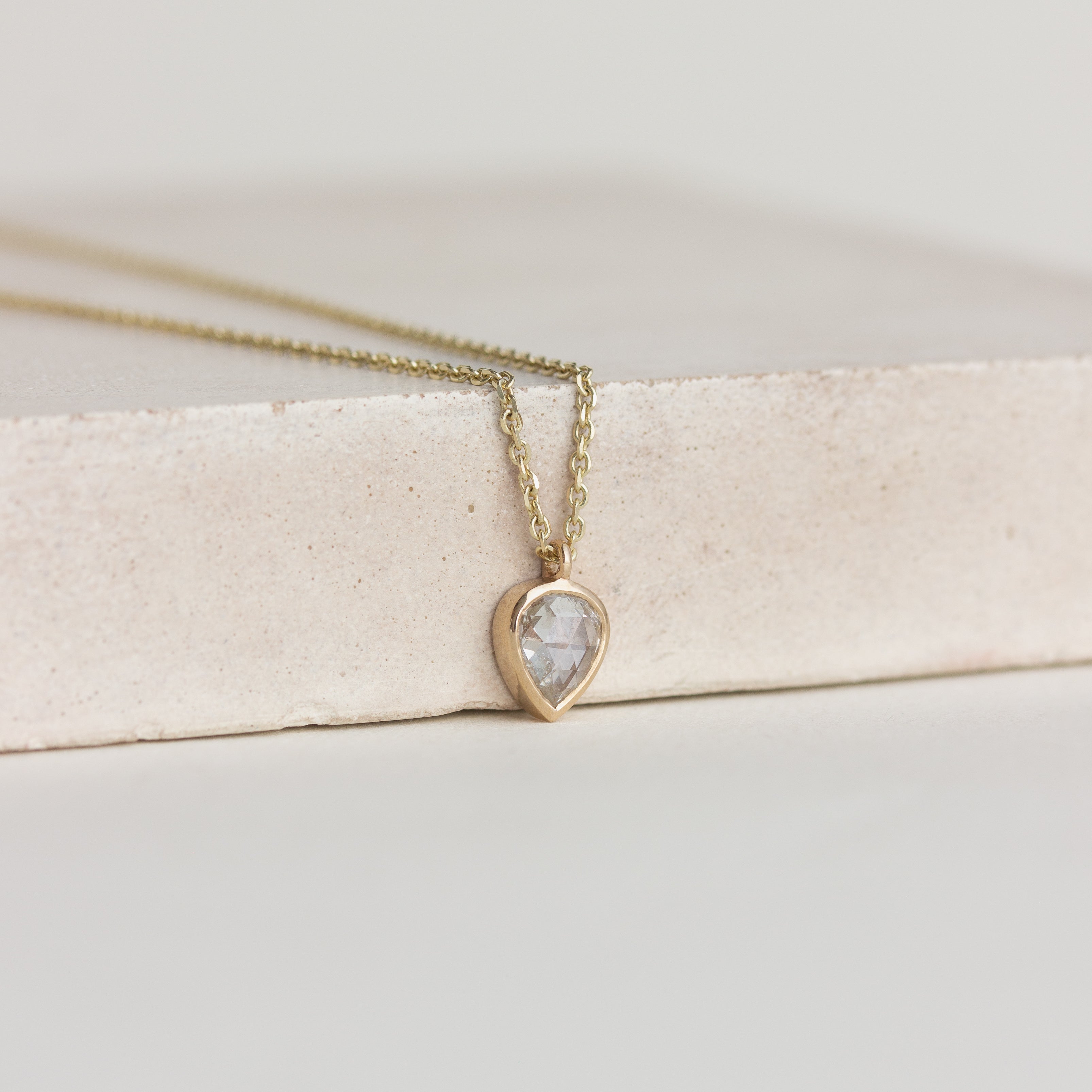 Champagne Diamond Necklace