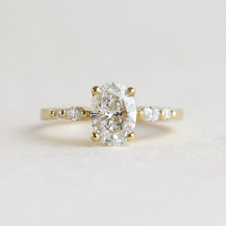 Five Stone Oval Engagement Ring