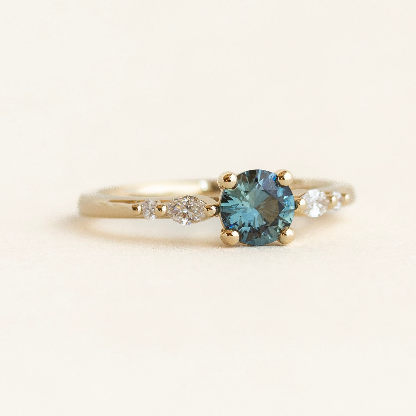 Dainty 5-Stone Diamond Ring