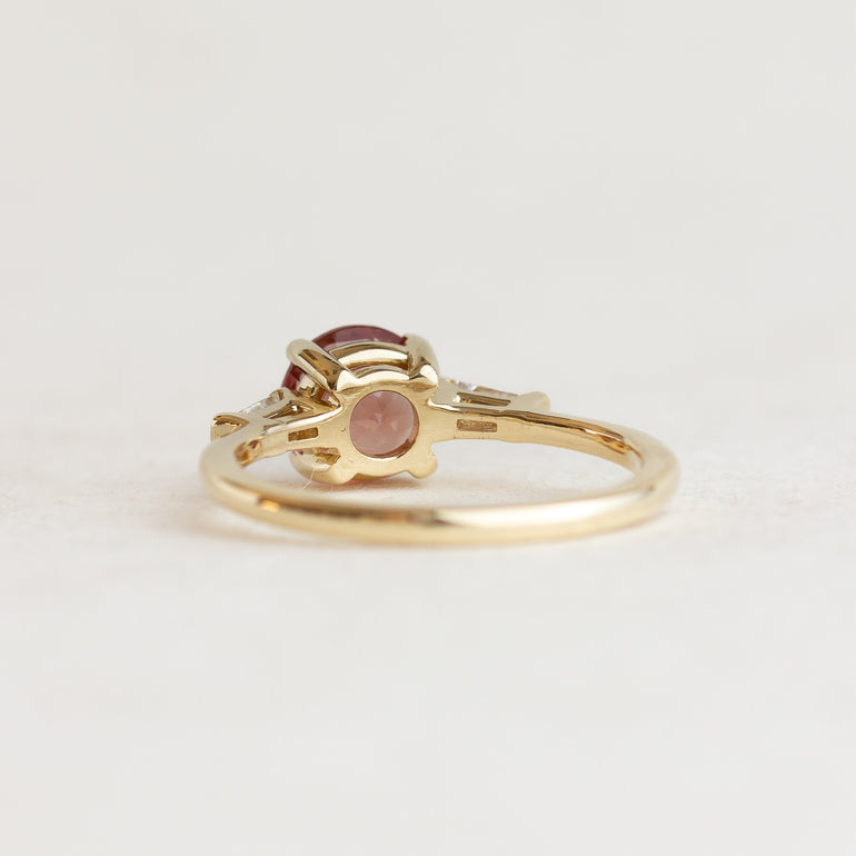 Sunstone Engagement Ring