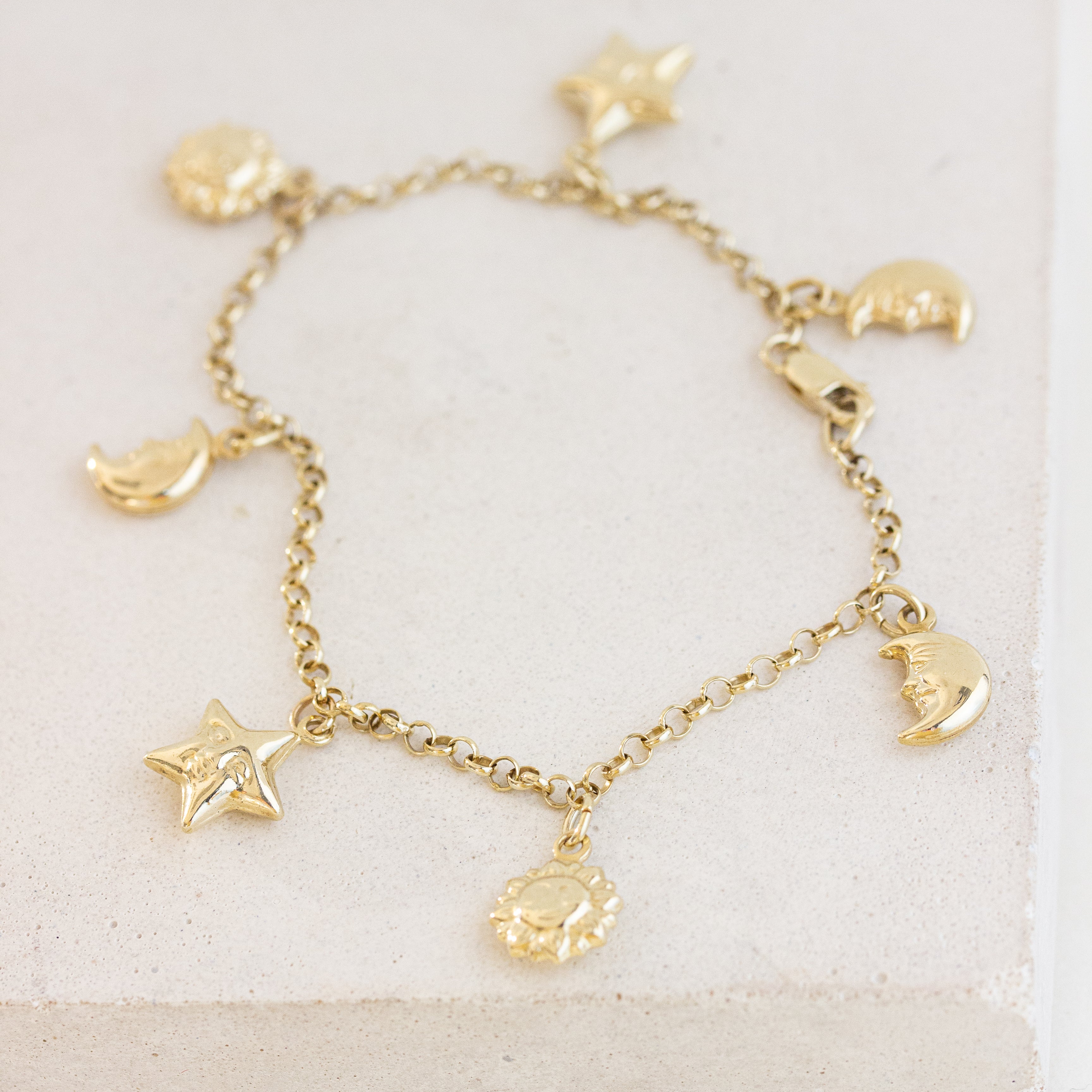 celestial charm bracelet