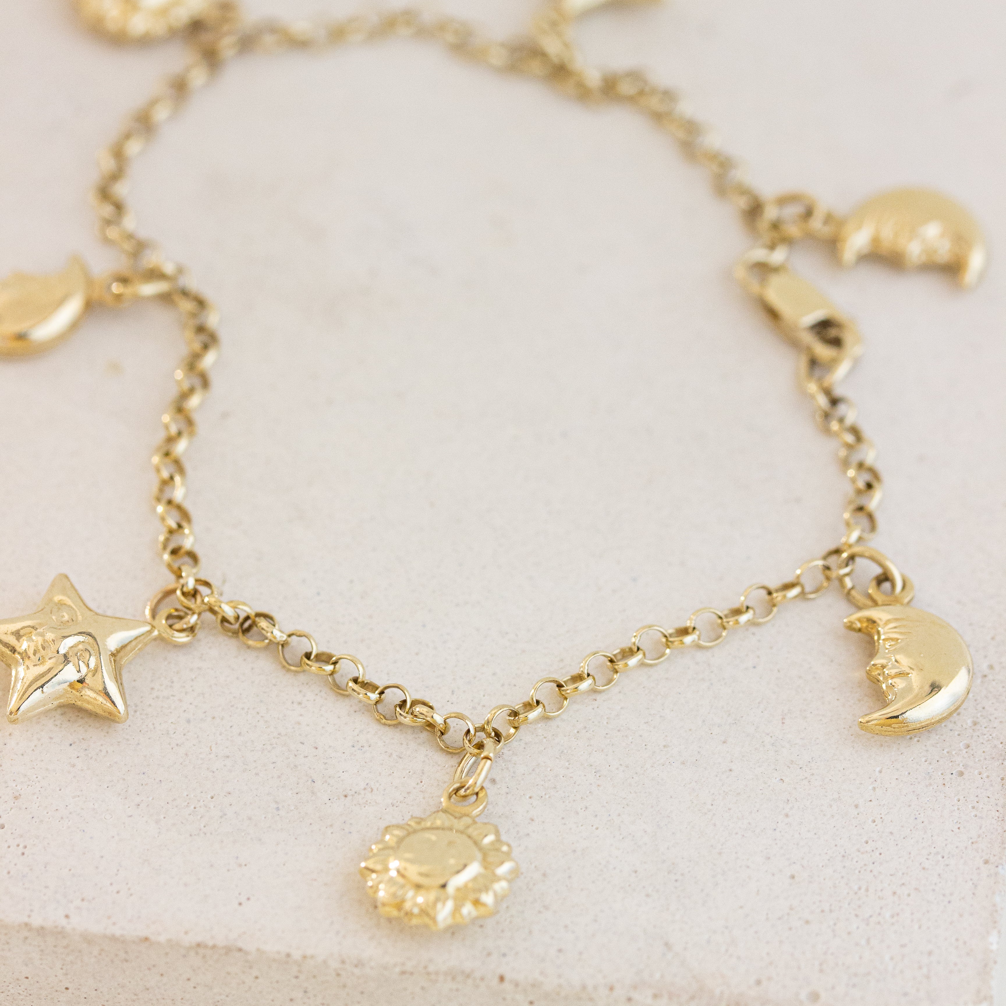 celestial charm bracelet