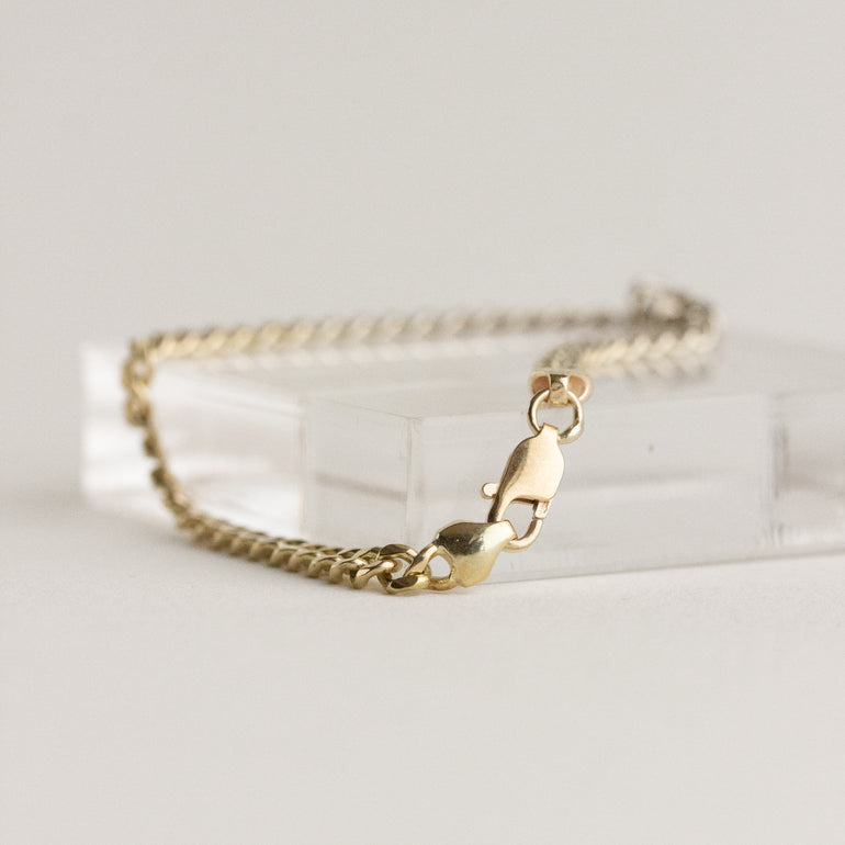 Vintage Curb Chain Bracelet