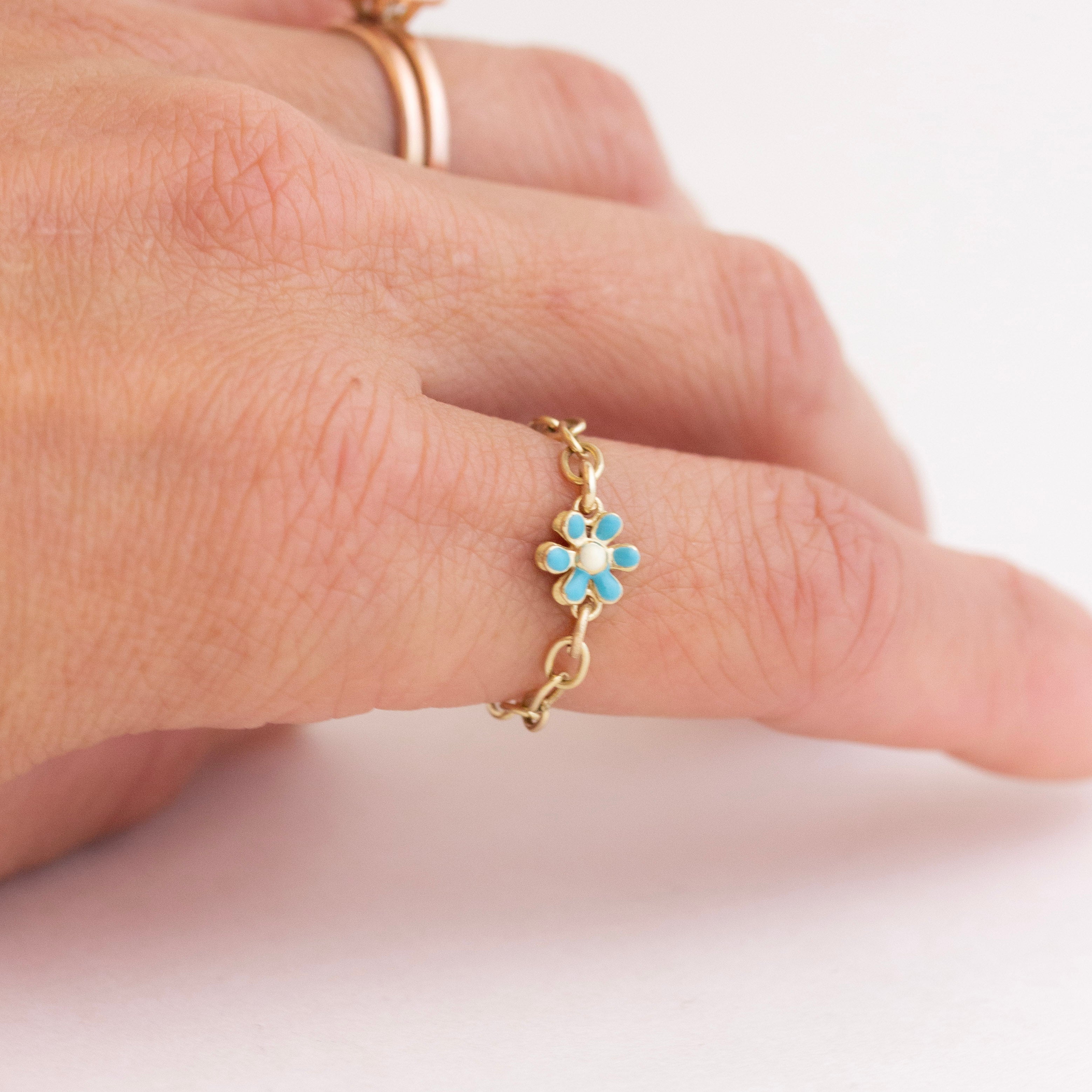 Vintage Daisy Chain Ring