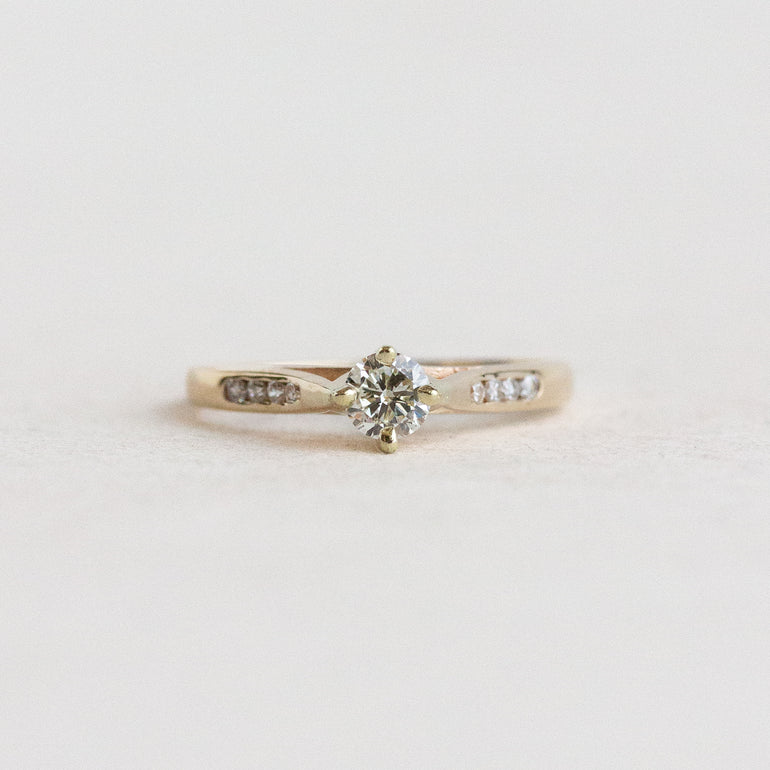Vintage Diamond Engagement Ring
