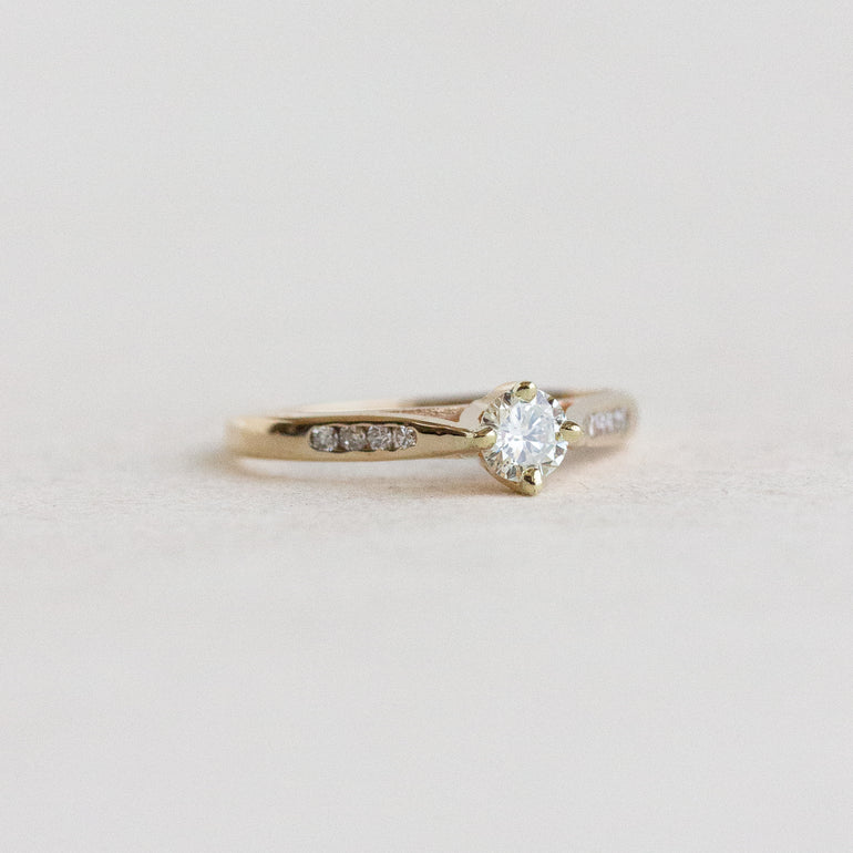 Vintage Diamond Engagement Ring