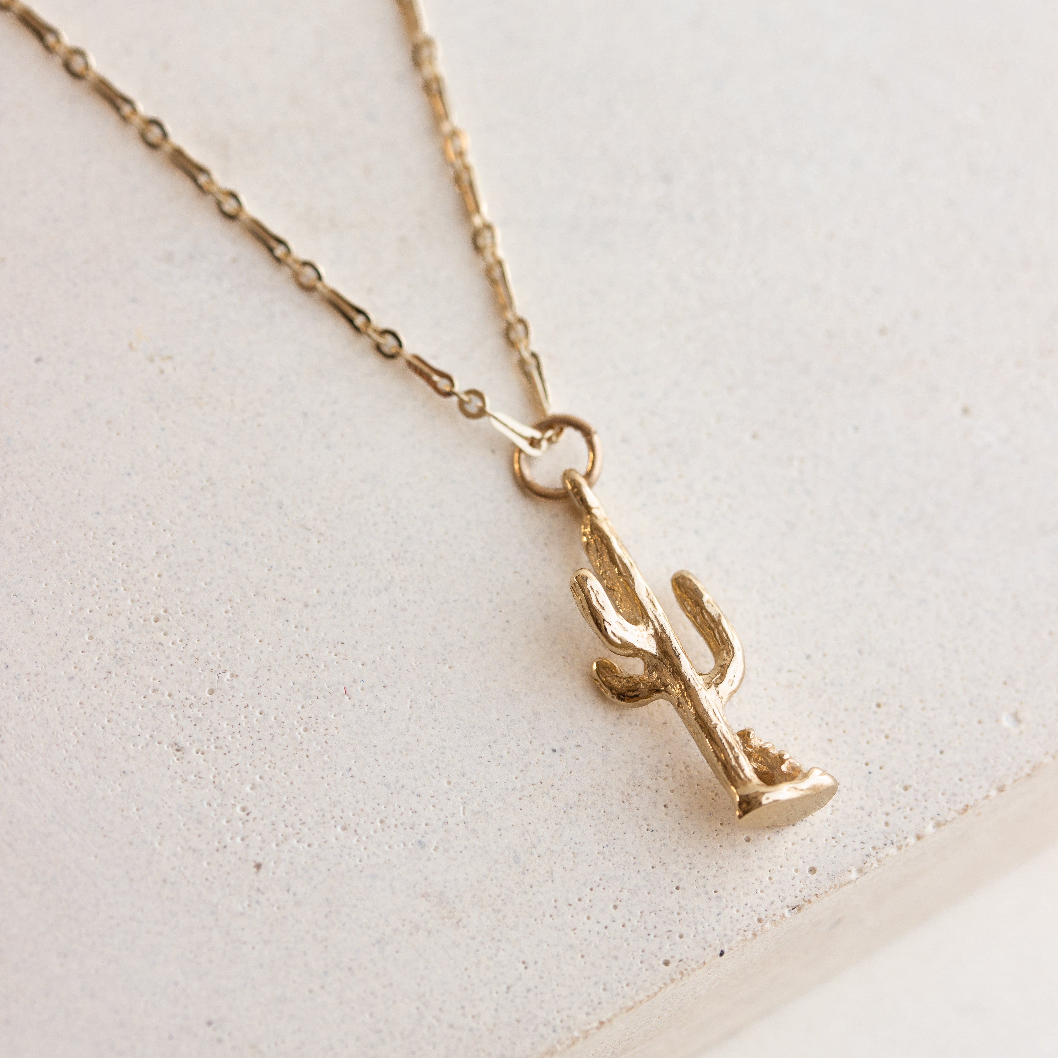 cactus gold vintage charm