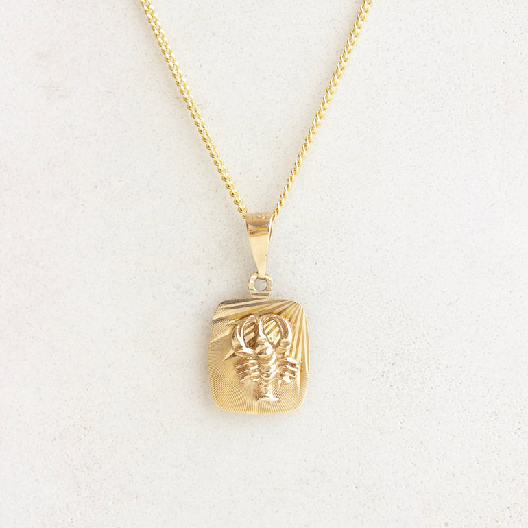 vintage lobster charm