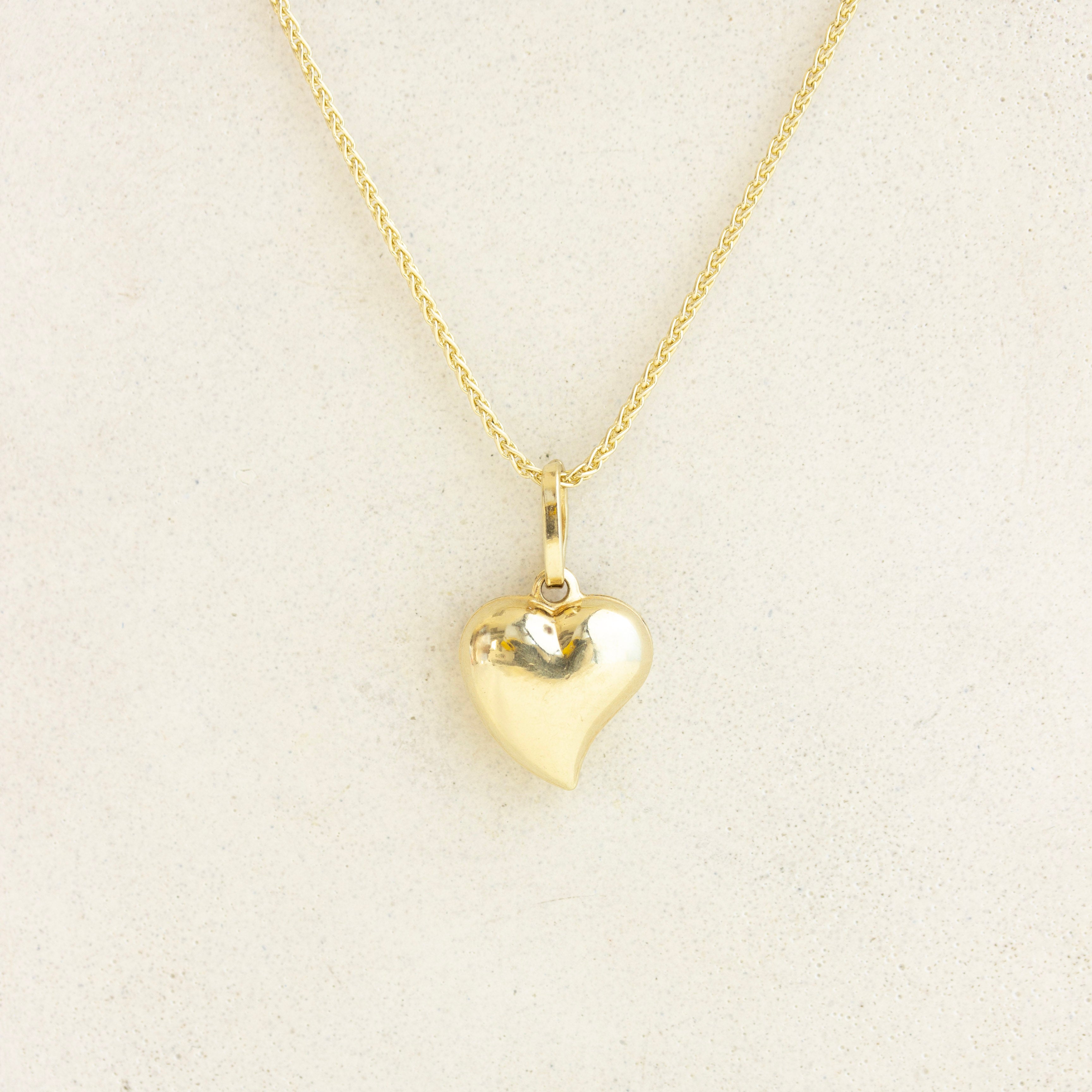 Vintage Heart Charm