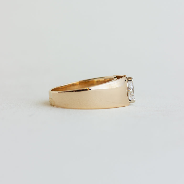 Vintage Marquise Dimaond Engagement Ring