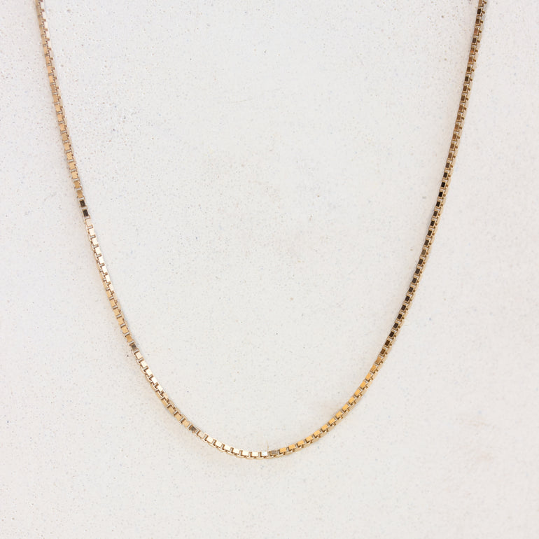 vintage 10k box chain