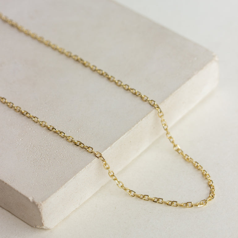 square vintage cable chain