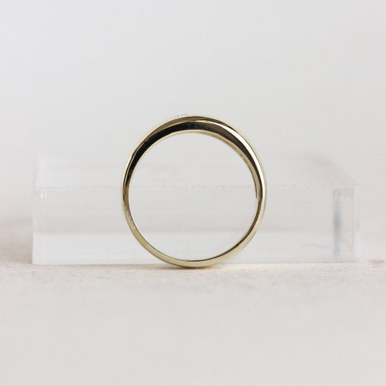 Vintage Channel-set Diamond Band