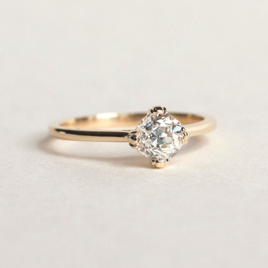 Round Solitaire Engagement Ring