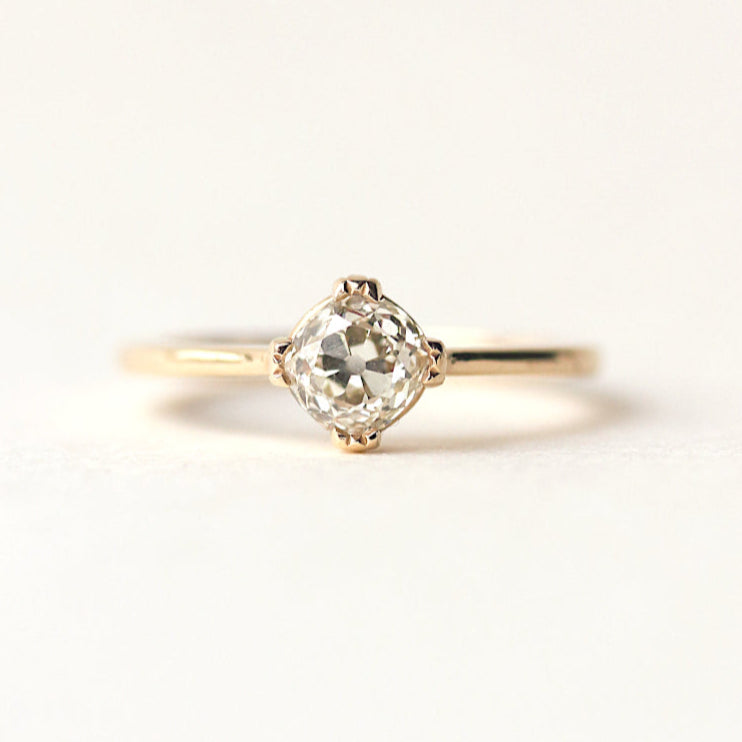 Round Solitaire Engagement Ring