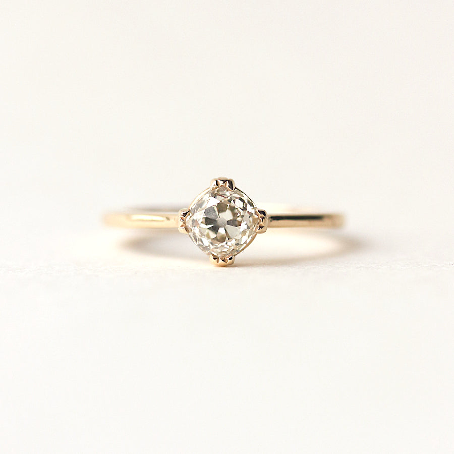 Round Solitaire Engagement Ring