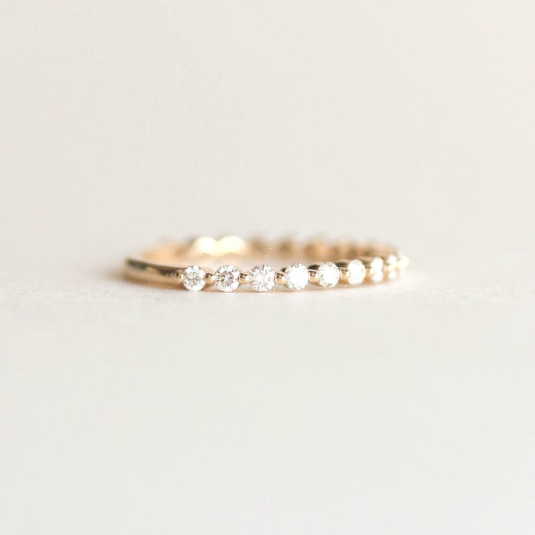 diamond eternity wedding band