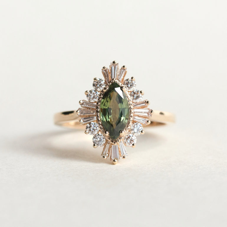 Art Deco Engagement Ring | Maisie Ring | Evorden